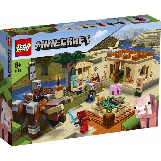 Конструктор LEGO Minecraft Патруль разбойников (21160) Конструктор LEGO Minecraft Патруль разбойников (21160)