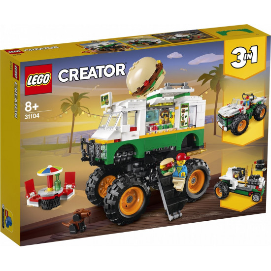 Конструктор LEGO Creator Вантажівка «Монстрбургер» (31104) Конструктор LEGO Creator Вантажівка «Монстрбургер» (31104)