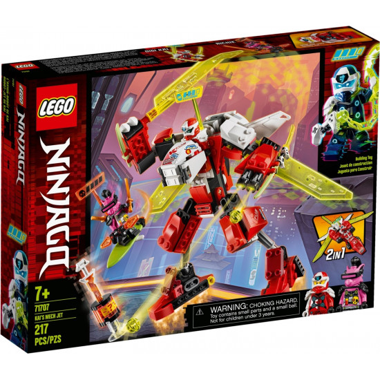 Конструктор LEGO Ninjago Реактивний літак Кая (71707) Конструктор LEGO Ninjago Реактивний літак Кая (71707)