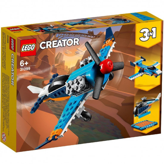 Конструктор LEGO Creator Гвинтовий літак (31099) Конструктор LEGO Creator Гвинтовий літак (31099)