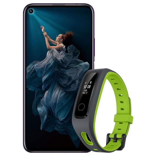 Смартфон Honor 20 Pro Phantom BlackФітнес-браслет Honor Band 4 Running в подарунок Смартфон Honor 20 Pro Phantom BlackФітнес-браслет Honor Band 4 Running в подарунок