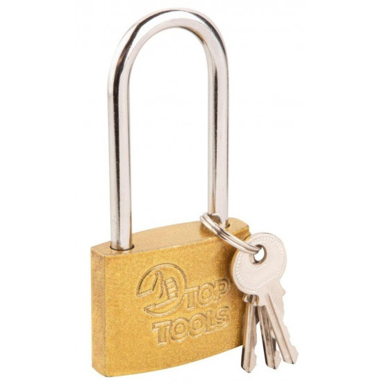 Hinged Top Tools lock, long handle, 50 mm, 2 keys Hinged Top Tools lock, long handle, 50 mm, 2 keys