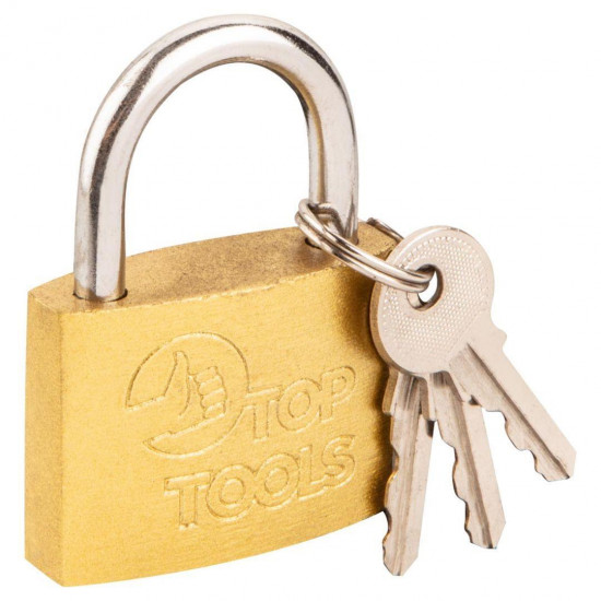Замок Top Tools навесной 50 мм, 2 ключа Замок Top Tools навесной 50 мм, 2 ключа