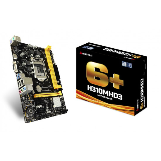 Материнська плата Biostar H310MHD3 Материнська плата Biostar H310MHD3