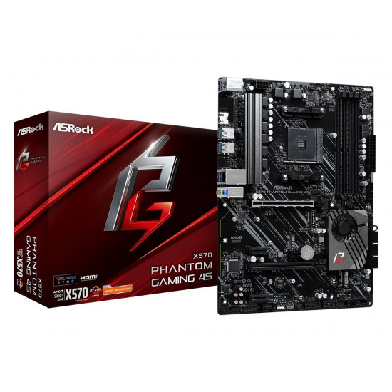 ASRock X570 PHANTOM GAMING 4S motherboard ASRock X570 PHANTOM GAMING 4S motherboard