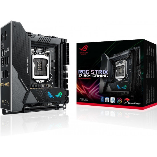 Материнська плата ASUS STRIX Z490-I GAMING Материнська плата ASUS STRIX Z490-I GAMING