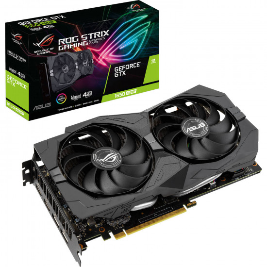 Відеокарта ASUS GeForce GTX1650 SUPER 4GB GDDR6 STRIX GAMING (STRIX-GTX1650S-4G-GAMING) Відеокарта ASUS GeForce GTX1650 SUPER 4GB GDDR6 STRIX GAMING (STRIX-GTX1650S-4G-GAMING)
