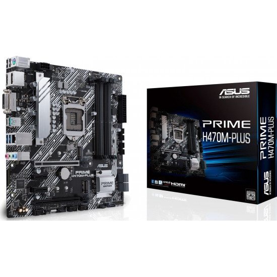Материнська плата ASUS PRIME H470M-PLUS Материнська плата ASUS PRIME H470M-PLUS