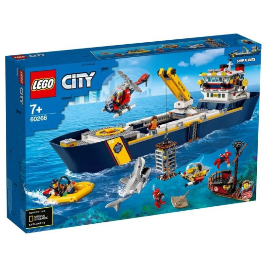 Конструктор LEGO City Океан: Дослідницьке судно (60266) Конструктор LEGO City Океан: Дослідницьке судно (60266)