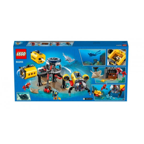 Конструктор LEGO City Океан: Науково-дослідна станція (60265 L) Конструктор LEGO City Океан: Науково-дослідна станція (60265 L)