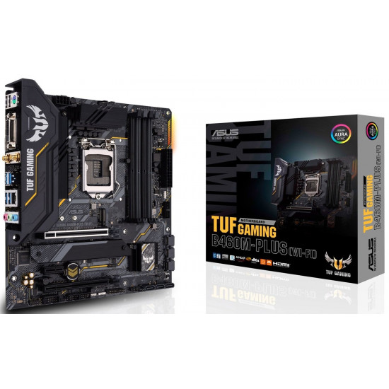 Материнська плата ASUS TUF GAM B460M-PLUS WI-FI (TUF_GAM_B460M-PLUS_WI-FI) Материнська плата ASUS TUF GAM B460M-PLUS WI-FI (TUF_GAM_B460M-PLUS_WI-FI)