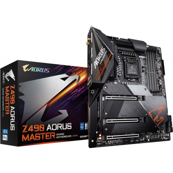 Материнська плата GIGABYTE Z490 AORUS MASTER (Z490_AORUS_MASTER) Материнська плата GIGABYTE Z490 AORUS MASTER (Z490_AORUS_MASTER)