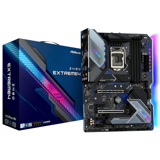 ASRock Z490 EXTREME4 motherboard ASRock Z490 EXTREME4 motherboard