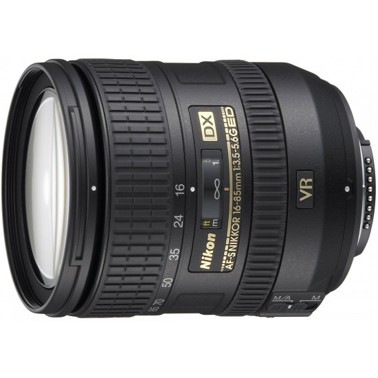 Об'єктив Nikon AF-S DX 16-85 мм f/3.5-5.6G ED VR (JAA800DA) Об'єктив Nikon AF-S DX 16-85 мм f/3.5-5.6G ED VR (JAA800DA)