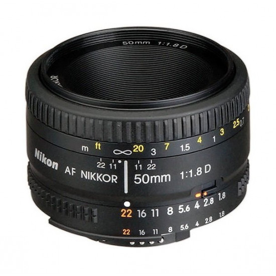 Об'єктив NIKON AF 50 мм f/1.8D (JAA013DA) Об'єктив NIKON AF 50 мм f/1.8D (JAA013DA)