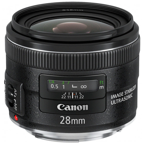 Объектив Canon EF 28 mm f/2.8 IS USM (5179B005) Объектив Canon EF 28 mm f/2.8 IS USM (5179B005)