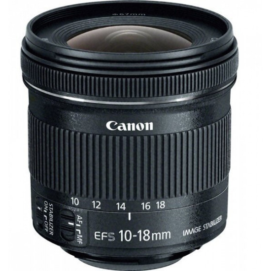Lens Canon EF-S 10-18 mm f/4.5-5.6 IS STM (9519B005) Lens Canon EF-S 10-18 mm f/4.5-5.6 IS STM (9519B005)