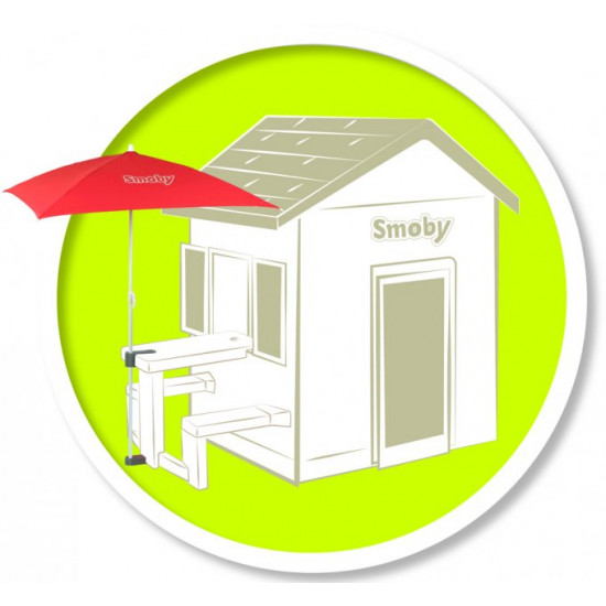 Парасолька від сонця Smoby Toys для столика з регульованою висотою 80х90х150 см (810911)