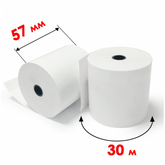 Cash register tape 57mm*30m PRINTSCAN (00013) Cash register tape 57mm*30m PRINTSCAN (00013)
