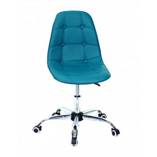 Стілець Alex OFFICE Екошкіра Onder Mebli Бірюзовий 02 Стілець Alex OFFICE Екошкіра Onder Mebli Бірюзовий 02