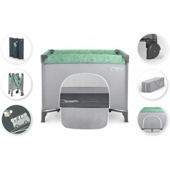 Baby playpen MoMi Mamu color - jade (LOZE00020) Baby playpen MoMi Mamu color - jade (LOZE00020)