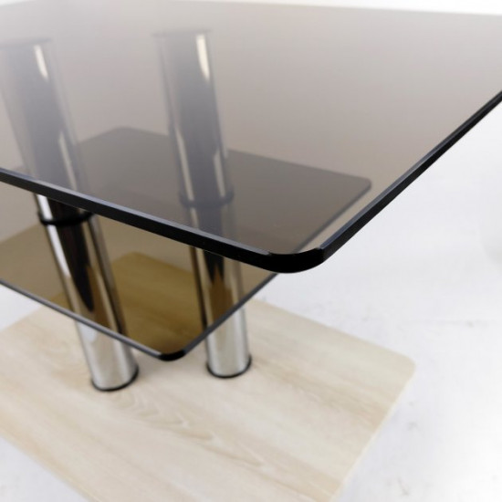 Coffee table Commus Bravo Max P bb-pepel-2chr60 Coffee table Commus Bravo Max P bb-pepel-2chr60