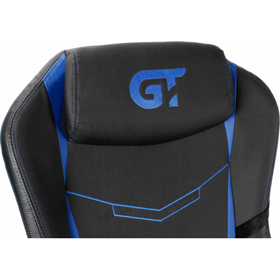 Геймерське крісло GT Racer X-5660 Black/Blue Геймерське крісло GT Racer X-5660 Black/Blue