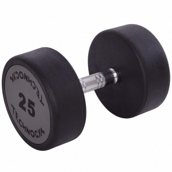 Гантель цельная профессиональная TECHNOGYM LN-1254-25 1шт 25кг Гантель цельная профессиональная TECHNOGYM LN-1254-25 1шт 25кг
