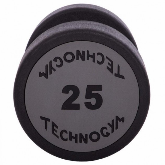 Гантель цельная профессиональная TECHNOGYM LN-1254-25 1шт 25кг Гантель цельная профессиональная TECHNOGYM LN-1254-25 1шт 25кг