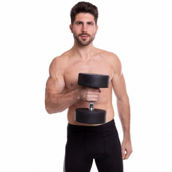 Гантель цельная профессиональная TECHNOGYM LN-1254-25 1шт 25кг Гантель цельная профессиональная TECHNOGYM LN-1254-25 1шт 25кг