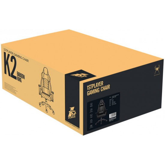 Кресло для геймеров 1STPLAYER K2 Black Кресло для геймеров 1STPLAYER K2 Black