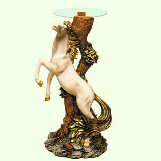 Glass coffee table Slavic souvenir Horse (B) 1.76B color Glass coffee table Slavic souvenir Horse (B) 1.76B color