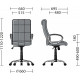 Крісло Nowy Styl MATRIX TILT ordf CHR68 ECO-22 Крісло Nowy Styl MATRIX TILT ordf CHR68 ECO-22