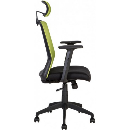 Крісло офісне Home4You Bravo Black-Green (4741243211445) Крісло офісне Home4You Bravo Black-Green (4741243211445)