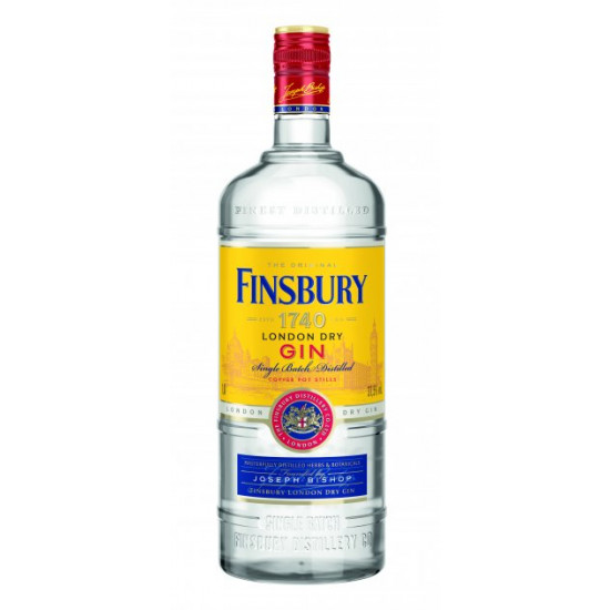 Джин Finsbury London Dry Gin 1 л 37.5% (4062400311083) Джин Finsbury London Dry Gin 1 л 37.5% (4062400311083)