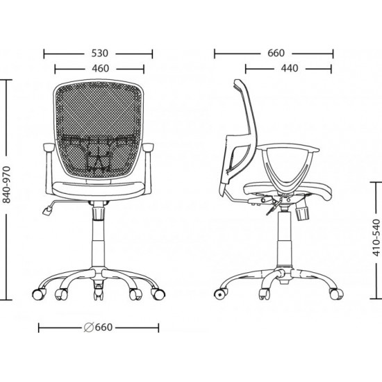 Armchair Nowy Styl BETTA ordf GTP CHROME (SYNCHRO LIGHT) OH/3 C-6 Armchair Nowy Styl BETTA ordf GTP CHROME (SYNCHRO LIGHT) OH/3 C-6