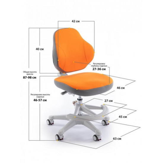 Дитяче крісло ErgoKids Mio Classic Y-405 оббивка зелена однотонна Y-405 KZ Дитяче крісло ErgoKids Mio Classic Y-405 оббивка зелена однотонна Y-405 KZ