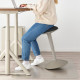 Stool IKEA NILSERIK beige / Vissle dark gray (704.868.28) Stool IKEA NILSERIK beige / Vissle dark gray (704.868.28)