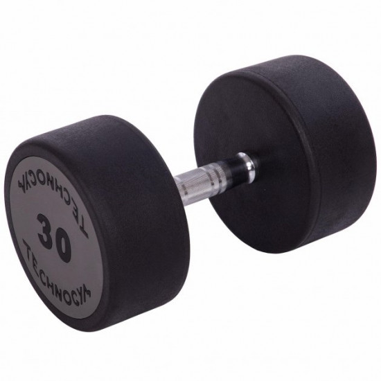 Гантель цельная профессиональная TECHNOGYM LN-1254-30 1шт 30кг Гантель цельная профессиональная TECHNOGYM LN-1254-30 1шт 30кг