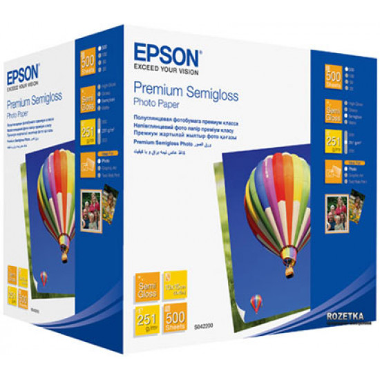 Epson Premium Semigloss Photo Paper (C13S042200) Epson Premium Semigloss Photo Paper (C13S042200)