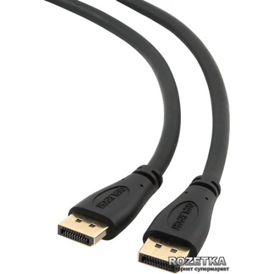 Кабель Cablexpert DisplayPort 1 м (CC-DP-1M) Кабель Cablexpert DisplayPort 1 м (CC-DP-1M)