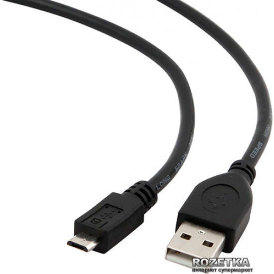 Cablexpert USB 2.0 - MicroUSB 5pin 1.8 m (CCP-mUSB2-AMBM-6) Cablexpert USB 2.0 - MicroUSB 5pin 1.8 m (CCP-mUSB2-AMBM-6)