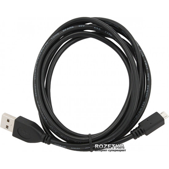 Cablexpert USB 2.0 - MicroUSB 5pin 1.8 m (CCP-mUSB2-AMBM-6) Cablexpert USB 2.0 - MicroUSB 5pin 1.8 m (CCP-mUSB2-AMBM-6)