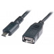 Adapter Real-El OTG USB 2.0 AF - microUSB BM 0.1 m Black Adapter Real-El OTG USB 2.0 AF - microUSB BM 0.1 m Black
