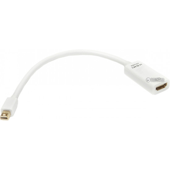 Кабель PowerPlant mini DisplayPort - HDMI v1.4 0.15 м (KD00AS1279)