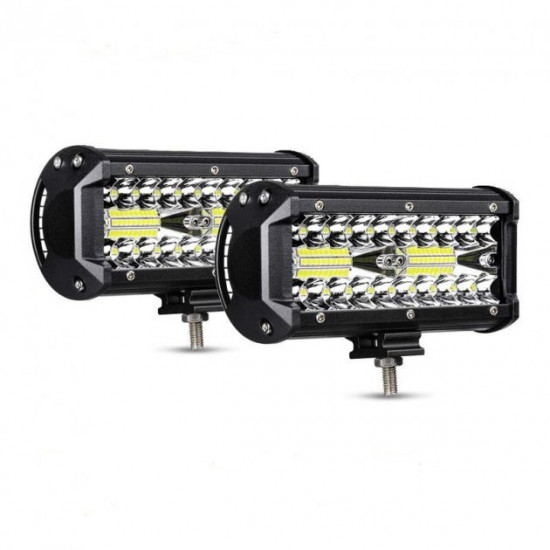 LED beam additional headlight 120W 40LED 17cm Autoexpect (05213) LED beam additional headlight 120W 40LED 17cm Autoexpect (05213)