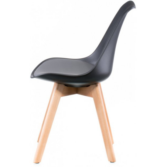 Стілець Special4You Sedia Black/Grey (E4893) Стілець Special4You Sedia Black/Grey (E4893)