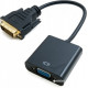 Adapter Extradigital DVI-D Dual Link (M) - VGA (F) 0.15 m Black (KBV1685) Adapter Extradigital DVI-D Dual Link (M) - VGA (F) 0.15 m Black (KBV1685)