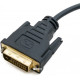 Adapter Extradigital DVI-D Dual Link (M) - VGA (F) 0.15 m Black (KBV1685) Adapter Extradigital DVI-D Dual Link (M) - VGA (F) 0.15 m Black (KBV1685)