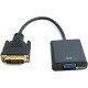 Adapter Extradigital DVI-D Dual Link (M) - VGA (F) 0.15 m Black (KBV1685) Adapter Extradigital DVI-D Dual Link (M) - VGA (F) 0.15 m Black (KBV1685)